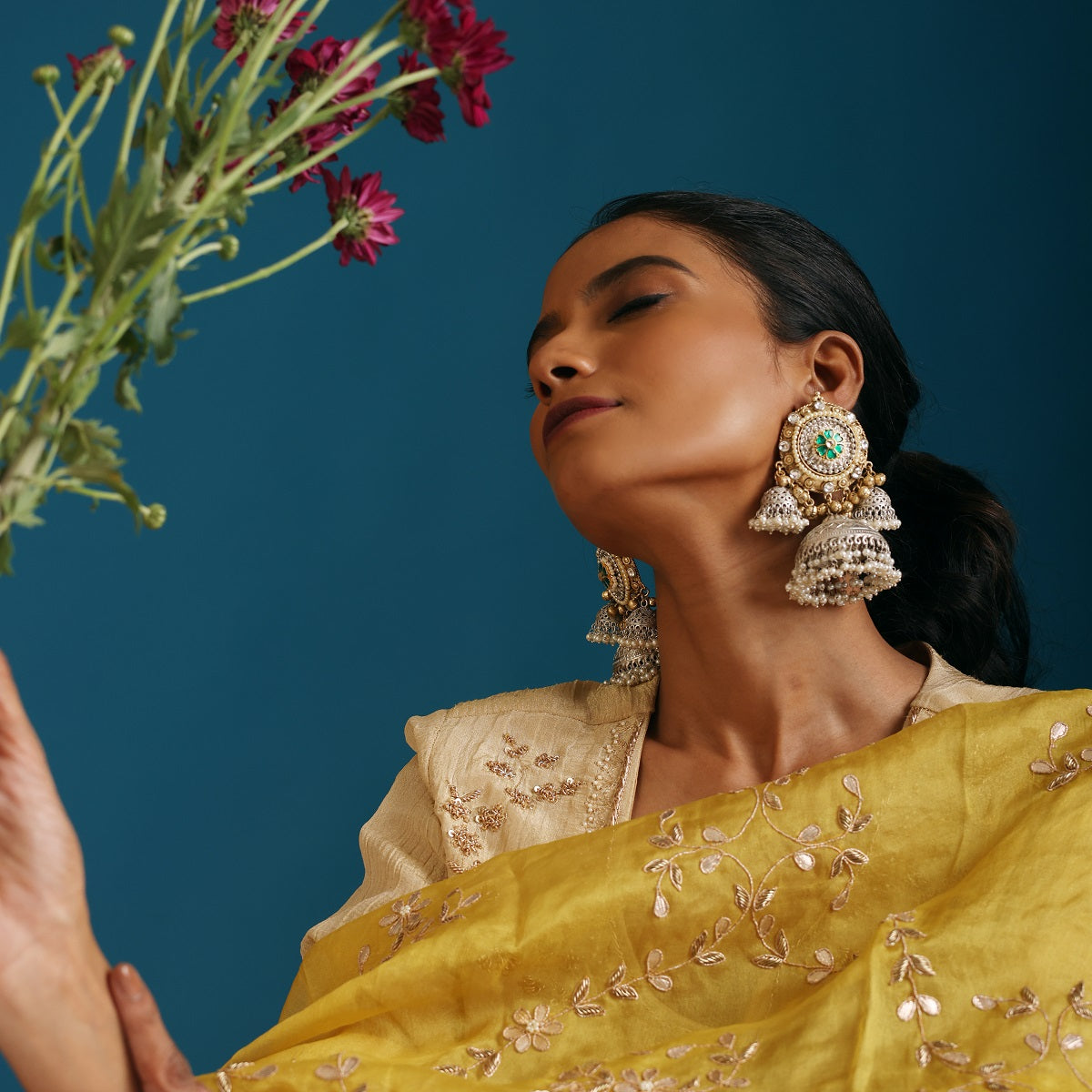 The Devika Jhumkas