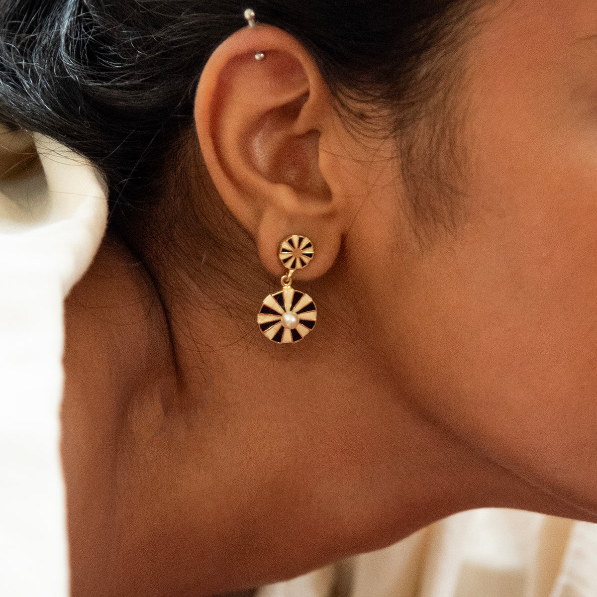 Orbit Drop Earrings