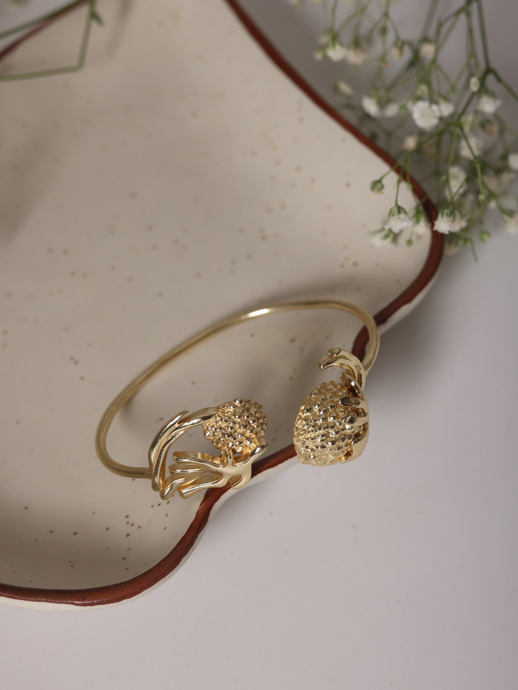 Golden Reef Open-Ended Bracelet