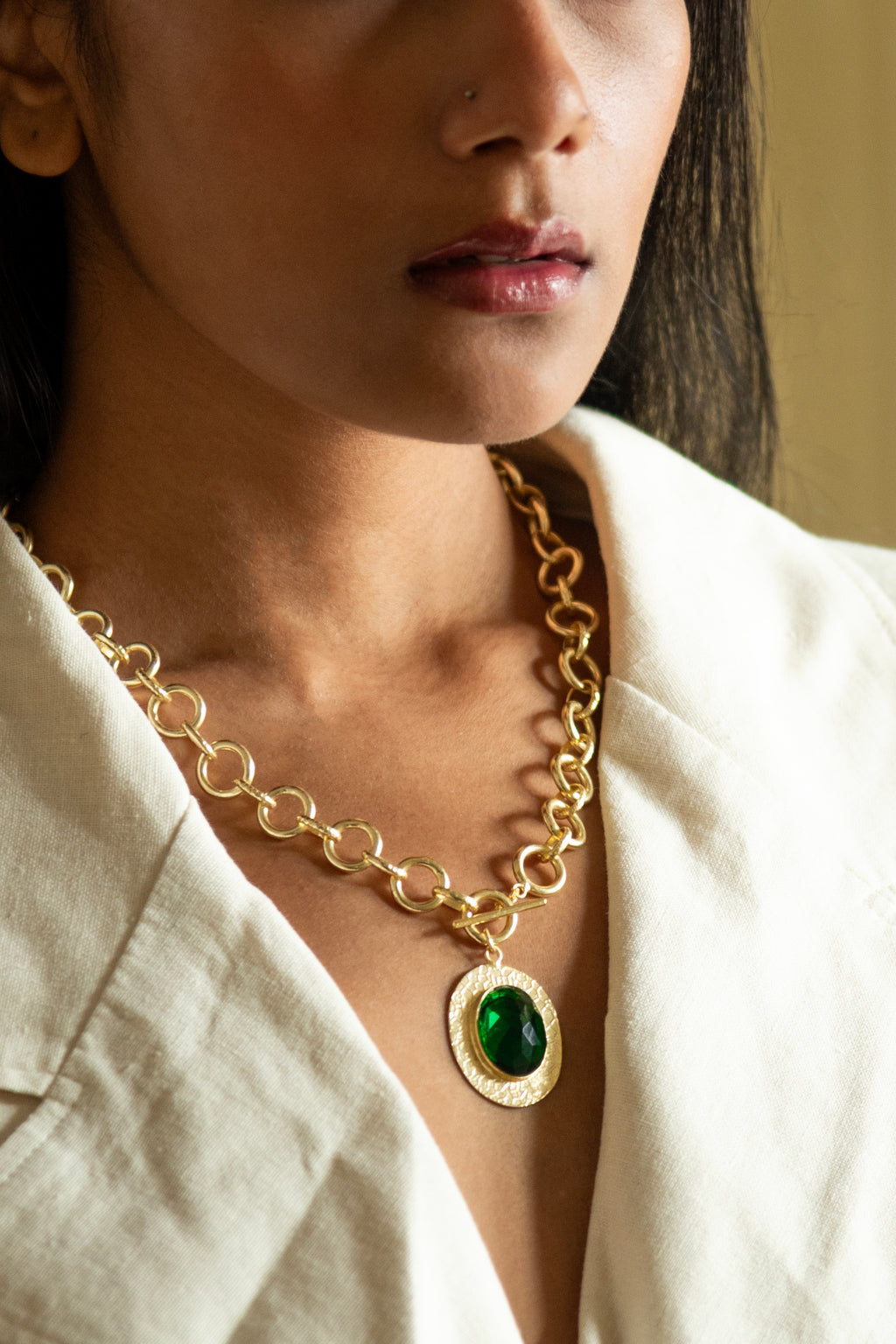 Golden Oval Toggle Style