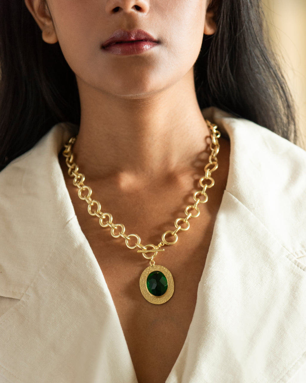 Golden Oval Toggle Style