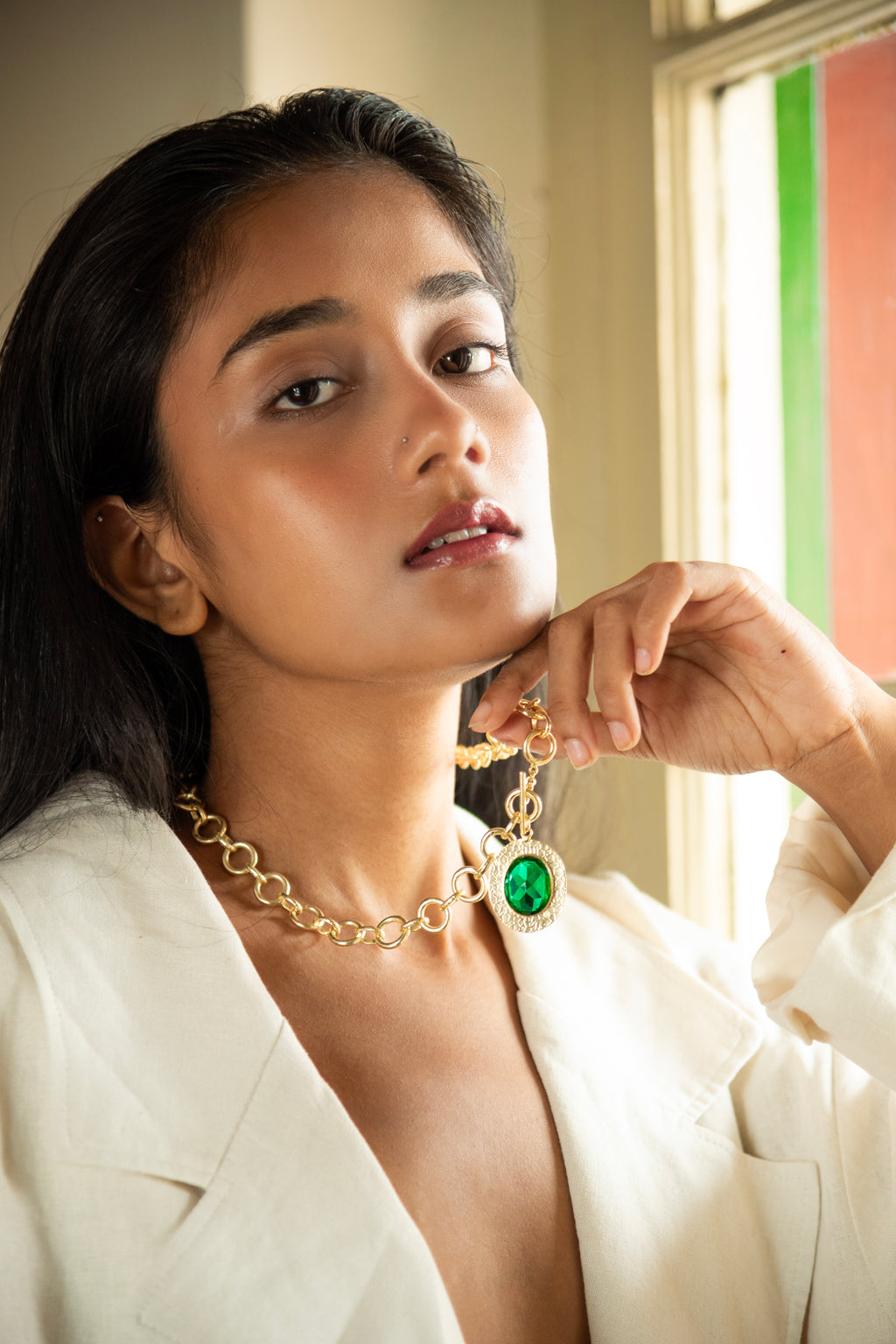 Golden Oval Toggle Style