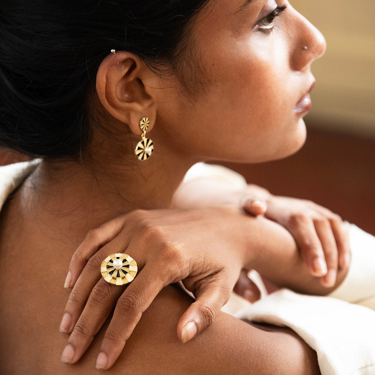 Orbit Drop Earrings
